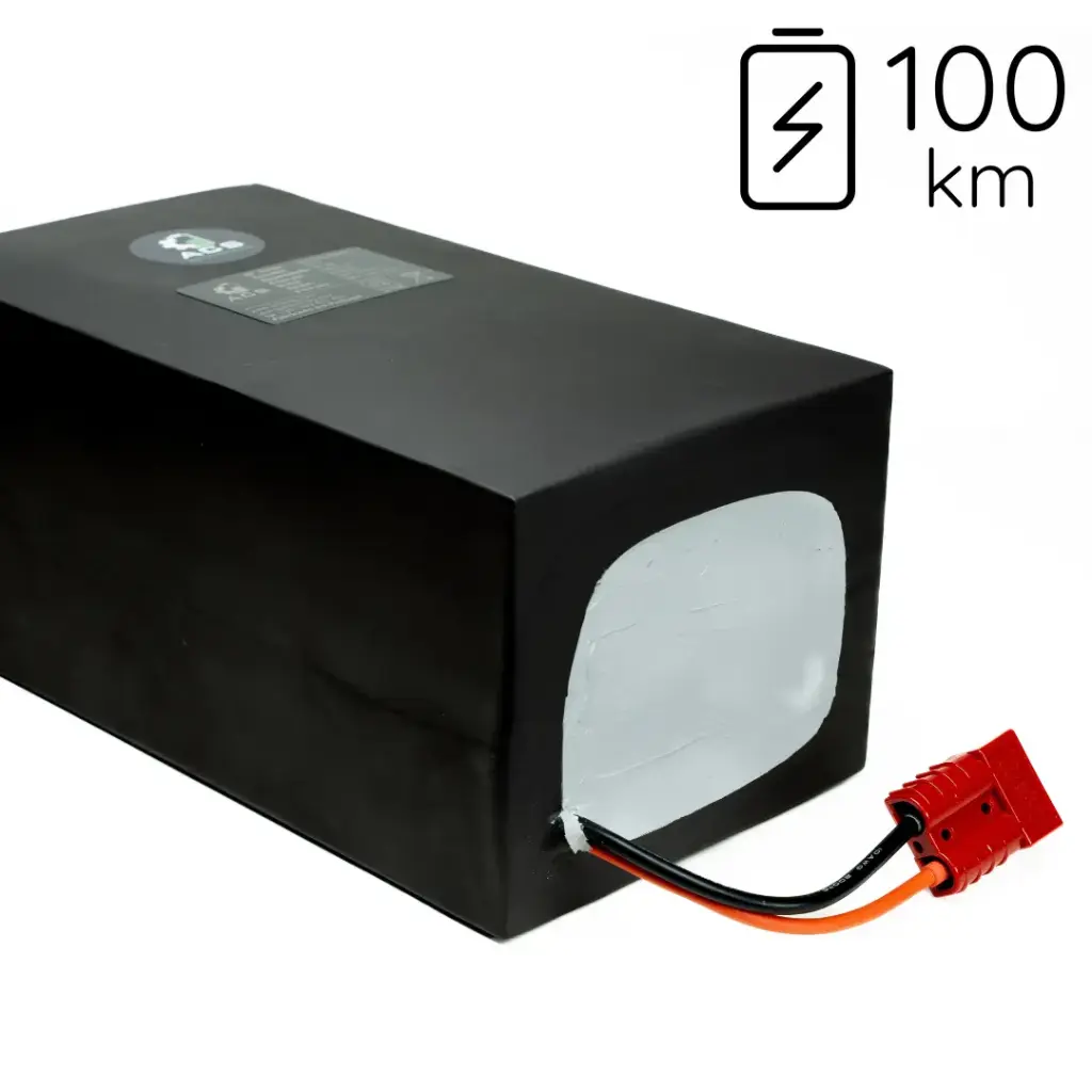 Bateria de Lítio 72V 40Ah (1) XT90, Sem carregador)